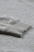 Crew Neck Relaxed Fit Drop Shoulder Sweatshirt