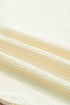 Crinkled Fabric V Neck Wide Sleeve Relaxed T-Shirt