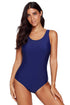Criss Cross Back One Piece Swimsuit