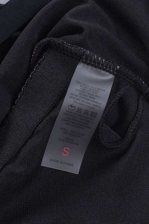 Criss Cross Back One Piece Swimsuit