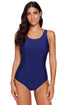 Criss Cross Back One Piece Swimsuit