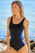 Criss Cross Back One Piece Swimsuit