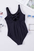 Criss Cross Back One Piece Swimsuit