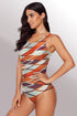 Criss Cross Back One Piece Swimsuit