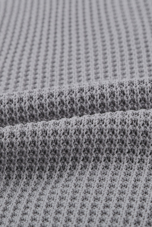 Crisscross Hollow-Out Knit Tank Top