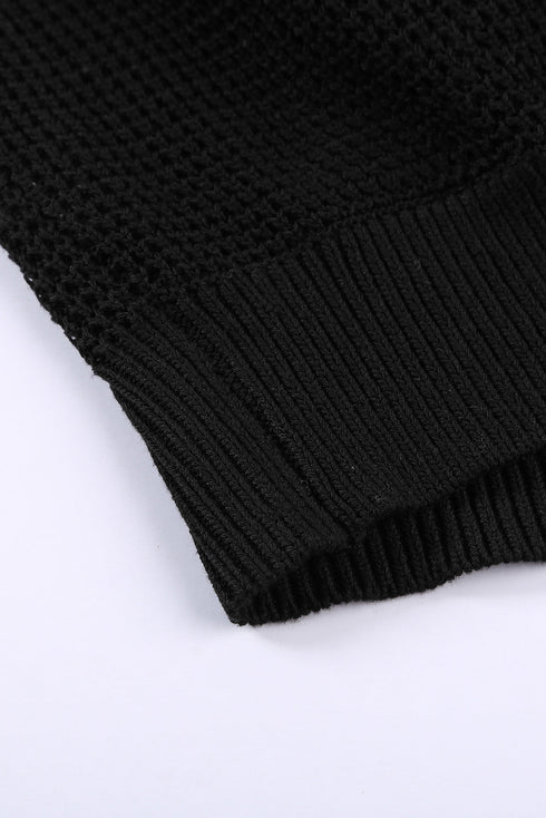 Crisscross Hollow-Out Knit Tank Top