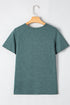 Crisscross V Neck Butterfly Sleeve Soft Knit Shirt