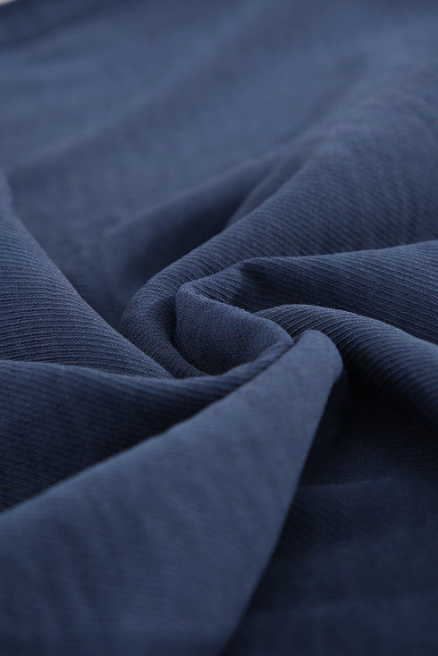 Crochet Eyelet Short Sleeves Top