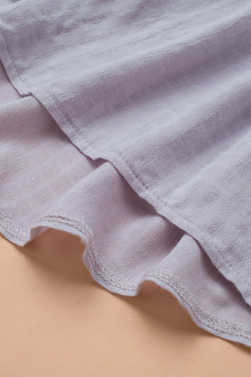 Crochet Lace Button Top