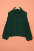 Cuddle Weather Cable Knit Handmade Turtleneck Sweater