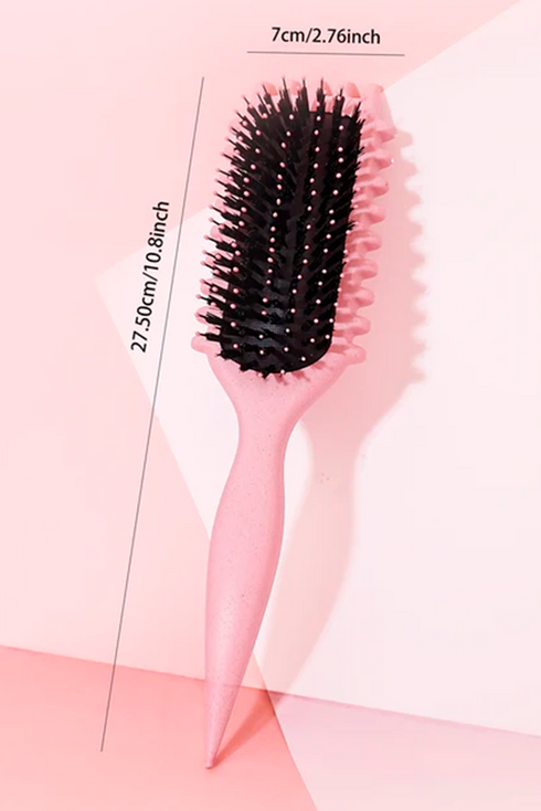 Cushioned Base Curl Enhancing Detangling Hair Comb