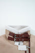 Modern Faux Suede Sherpa Lined Lapel Collar Vest