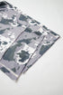 Camouflage Drawstring Waist Patch Pocket Wide Leg Pants