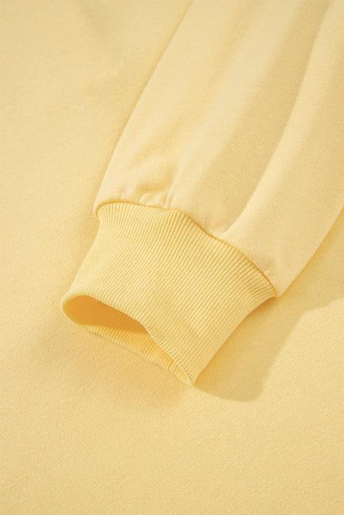 Casual Button Collar Drop Shoulder Pullover Coordinated Short Sets