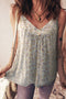 Dainty Floral Breeze Spaghetti Strap Flowy Tank Top