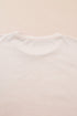 Daisy Floral Bow Detail Patchwork Applique T Shirt