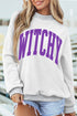 Polyester Slogan Print Mock Neck Reversible Sweatshirt