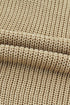 Dew Shoulder Knitted Sweater