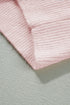 Diamond Pointelle Knit Balloon Sleeve Sweater