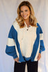 Diamond Quilted Mixed Texture Button Front Hoodie