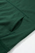 Diamond Quilted Sleeve Relaxed Fit Pullover Hoodie