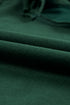 Diamond Quilted Sleeve Relaxed Fit Pullover Hoodie