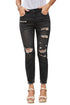Distressed Boyfriend Denim Pants