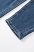 Distressed Button Fly High Waisted Skinny Denim Jeans