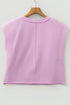 Distressed Mineral Wash Crew Neck Muscle Tee