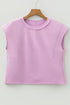 Distressed Mineral Wash Crew Neck Muscle Tee