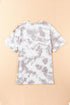 Distressed Oversized Fit America Graphic Short Sleeve Tee