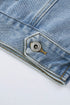 Distressed Patchwork Sequin Fringe Western Denim Jacket
