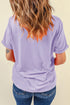 Doorstep Call Lettering Round Neck Graphic Tee