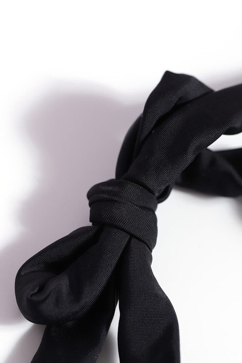 Dot Print Halterneck Tankini Set