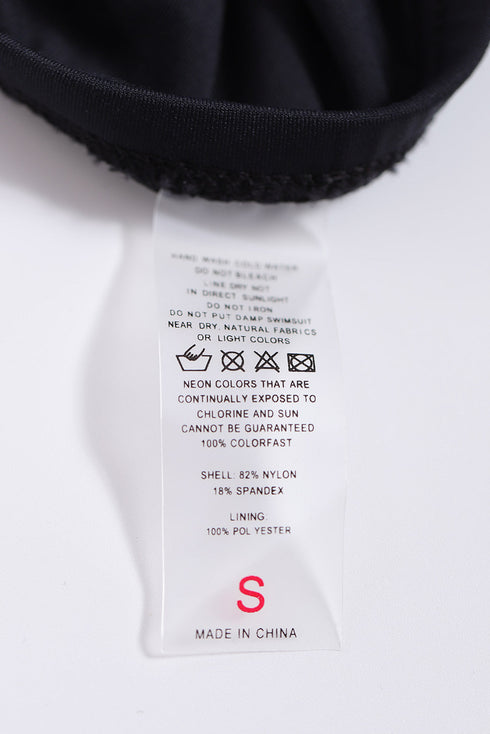 Dot Print Halterneck Tankini Set