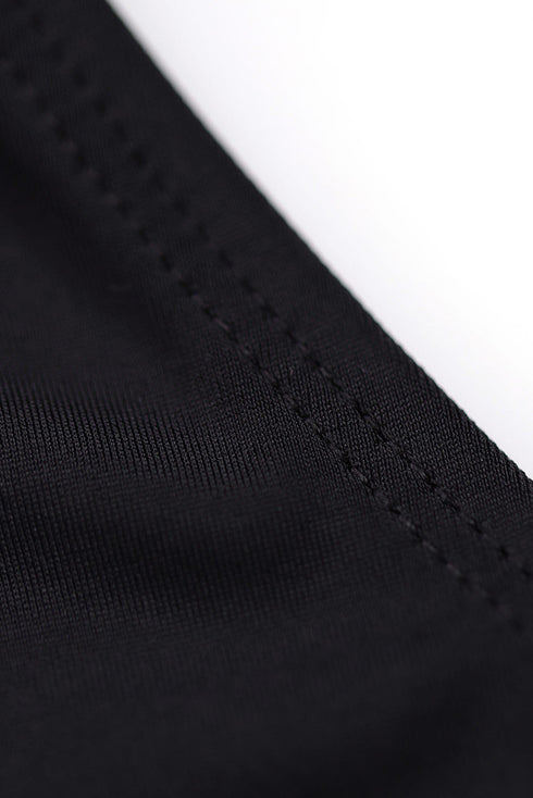 Dot Print Halterneck Tankini Set