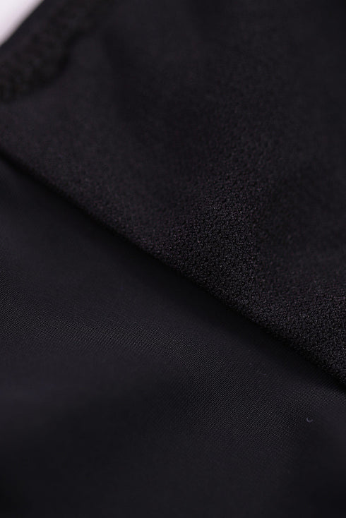 Dot Print Halterneck Tankini Set