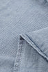 Double Button Raw Hem Slim Fit Stretch Denim Jeans