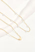 Double Layer Heart Charm With Pearl Necklace