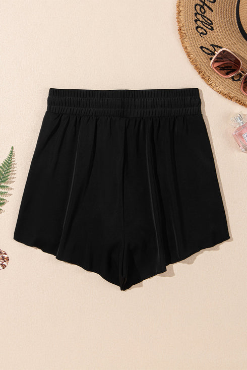 Double Layer Performance Running Shorts With Pocket