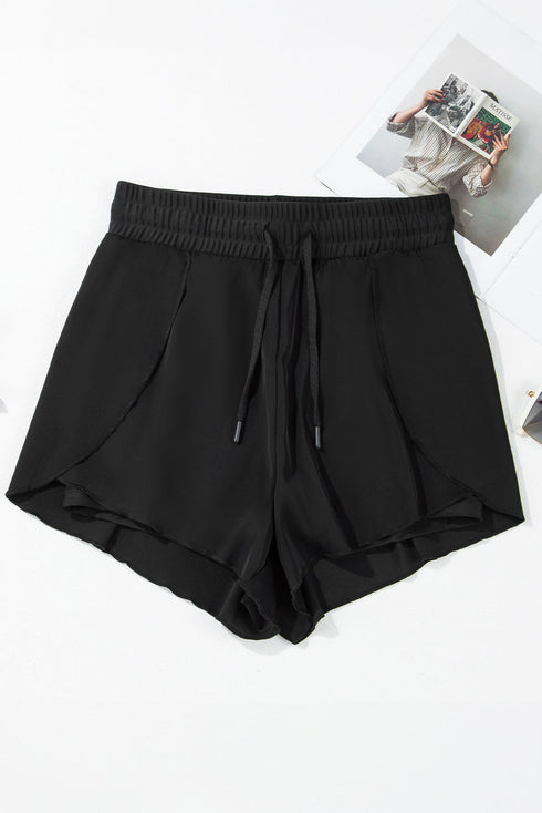 Double Layer Performance Running Shorts With Pocket