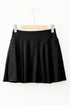 Draped A Line High Waist Lined Pocket Casual Shorts