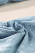 Drawstring Elastic Waist Loose Wide Leg Denim Jeans