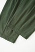 Drawstring Elastic Waist Patch Pocket Barrel Leg Pants