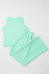 Drawstring Elastic Waist Wide Leg Two Piece Pant Set