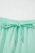 Drawstring Elastic Waist Wide Leg Two Piece Pant Set