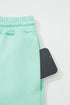Drawstring Elastic Waist Wide Leg Two Piece Pant Set