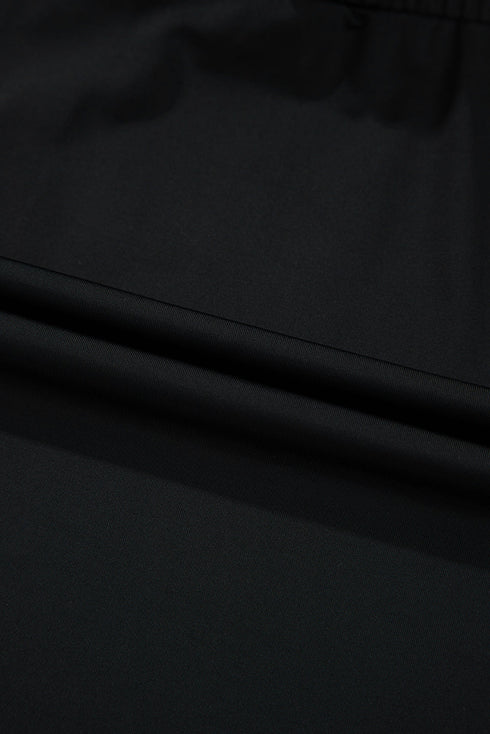 Drawstring High Waist Lined Tennis Skorts