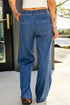 Drawstring Waist Soft Lyocell Relaxed Wide Leg Denim Jeans