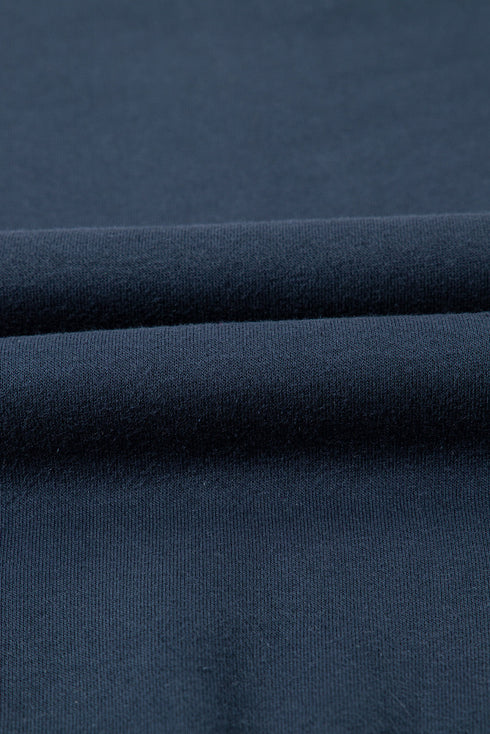 Drop Shoulder Colorblock Crewneck Jogger Activewear Set